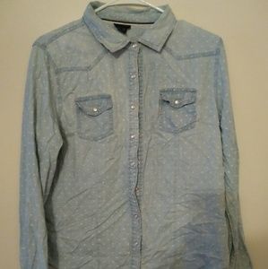 Rue 21 Faded Poka Dot Blazer